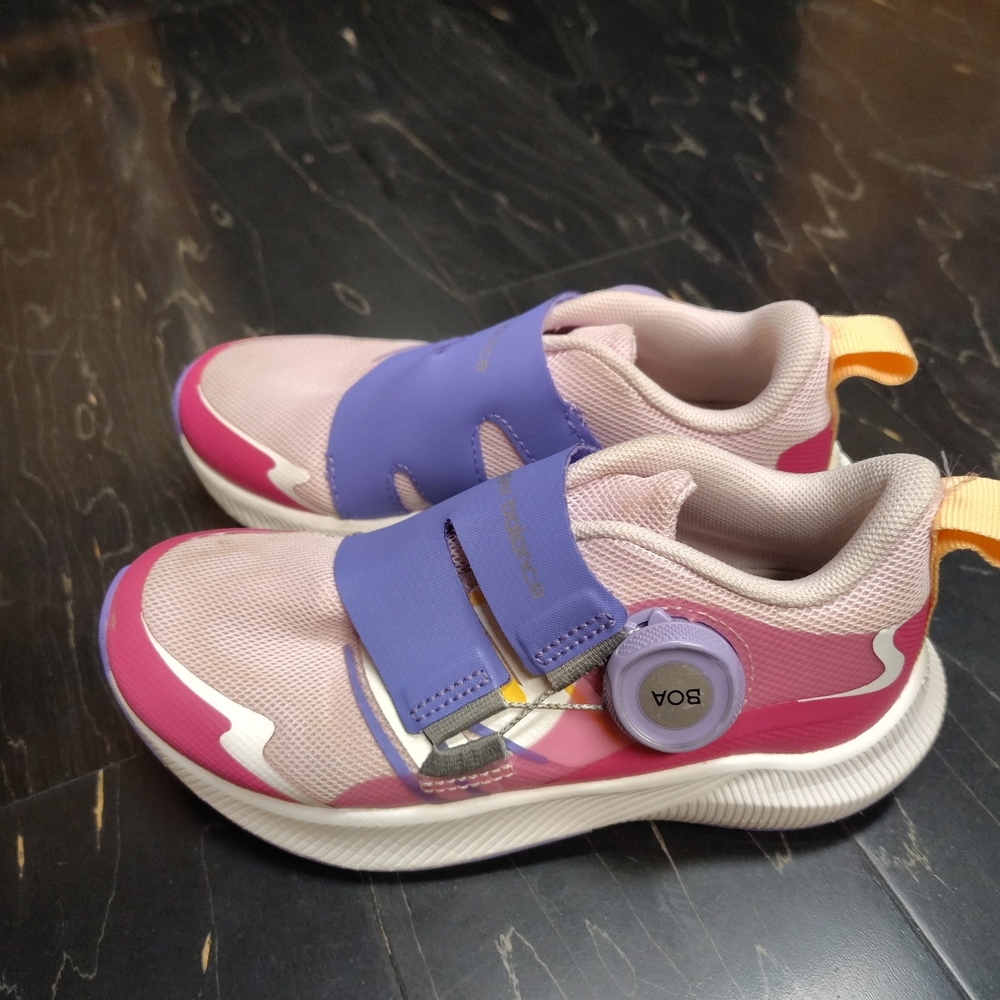 New Balance Kids Sneakers in Pink and Purple